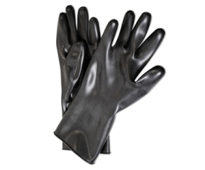 Front side view of PVA /Viton Gloves
