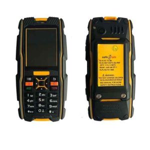 Safetalk ST-1 mobile front and back view